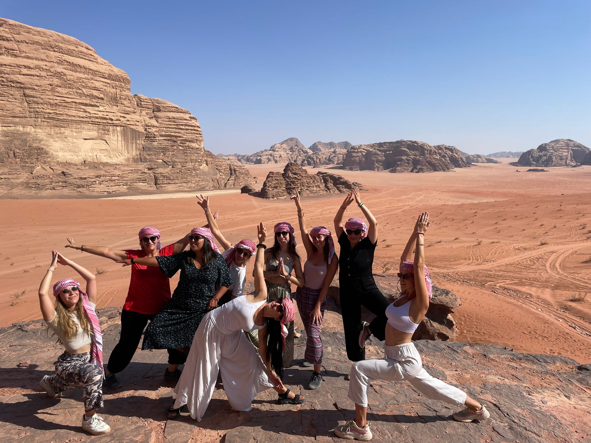 Retreats in Wadi Rum Desert